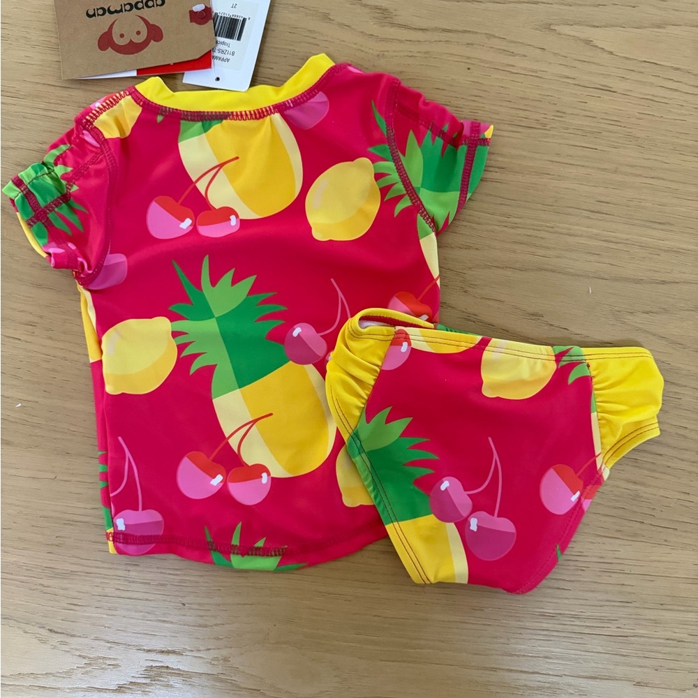 NWT | Appama Tropics Swim Rashguard set - Picture 3 of 3